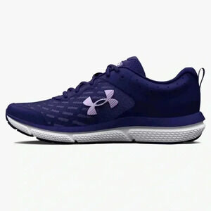 Size 6.5: Blue/Purple Under Armour Charged Assert 10 Women’s Sneakers, New